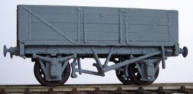 C53 10ton 4-plank Fixed End Wagon (15' 