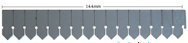 NA37 Platform Canopy Valance