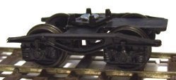 Parkside PC126 GWR Plate Wagon Bogies Pair - OO/HO Scale Model Railway Spares
