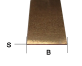 Phosphor Bronze Strip (1) 1.5mm x 0.3mm x 200mm