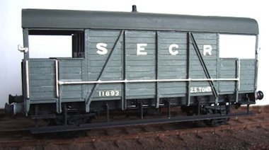 C78 SECR C78 SECR "Dancehall" Brake Van (D1560)