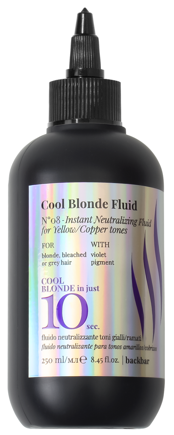 Back Bar Cool Blonde Fluid N°8