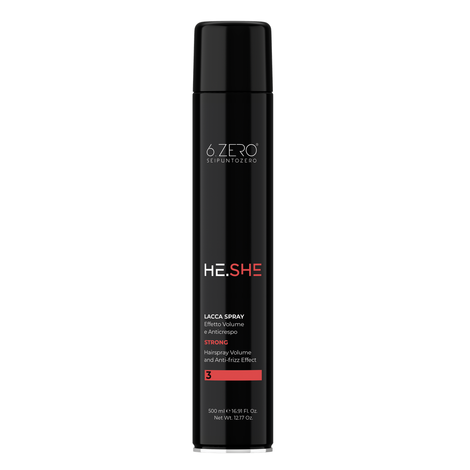 He.She Volume Hairspray Strong 500ml