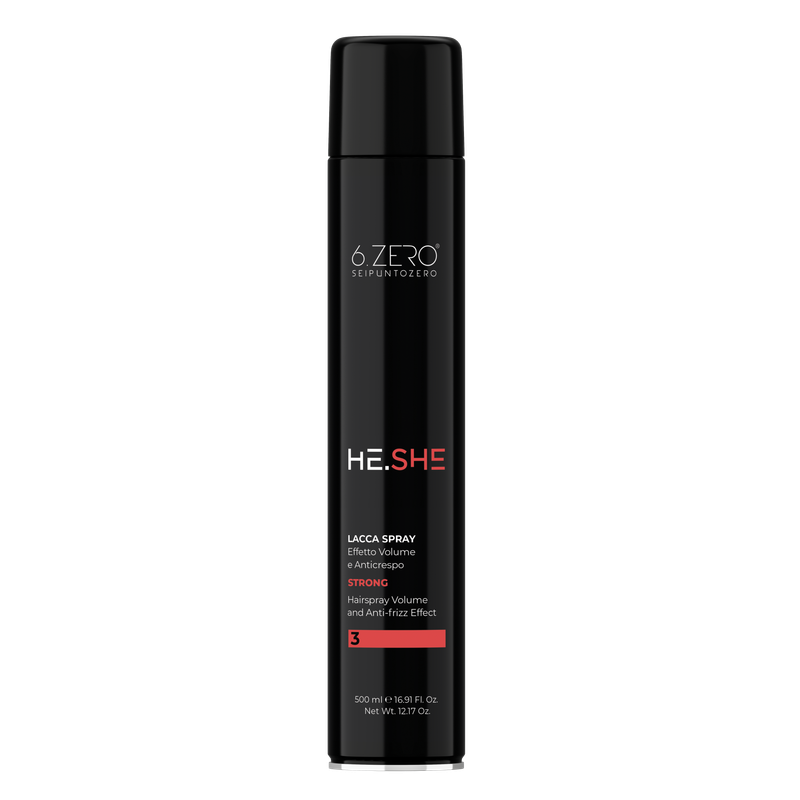 He.She Volume Hairspray Strong 500ml