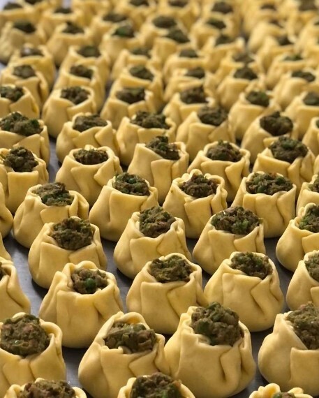 Qassatat - Pea &amp; Corned Beef