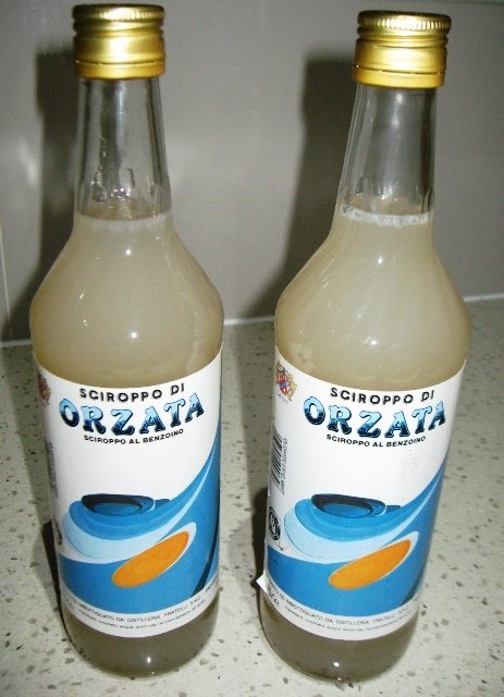 Ruggata/Orzata (Almond Cordial)