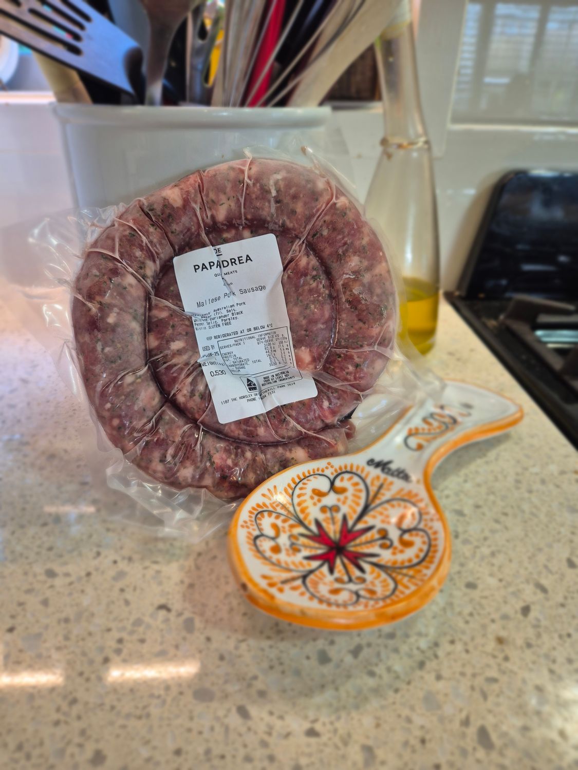 Zalzett - Maltese Sausage (Joe Papandrea) - Frozen