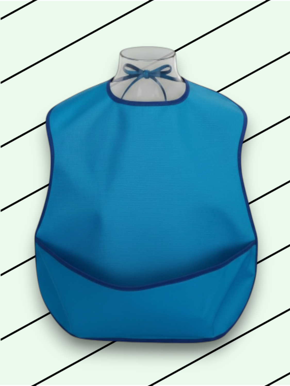 śliniak dla dorosłych Ergo+ "Błękitna harmonia"