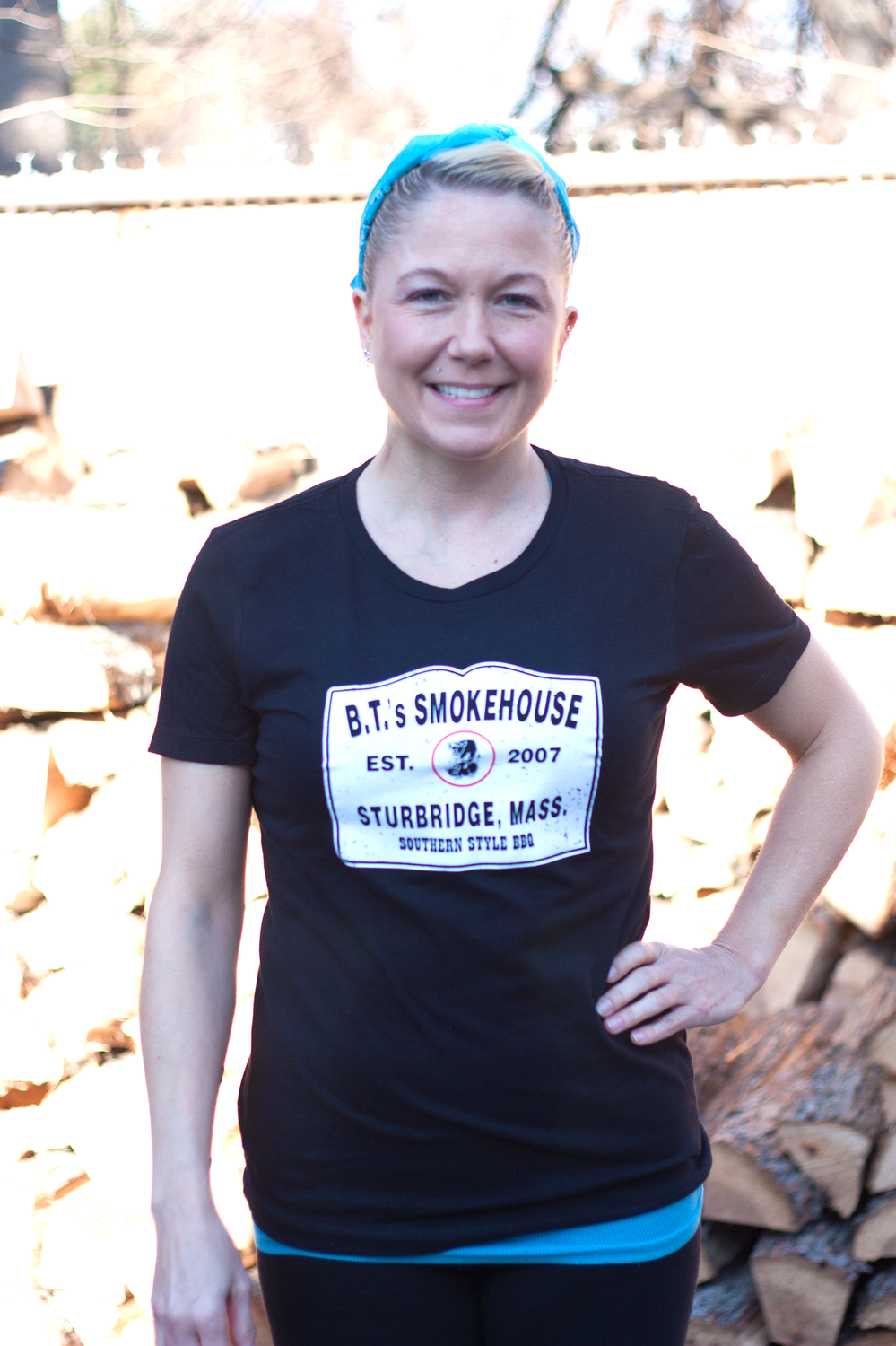 B.T.'s Road Sign Womens Tee