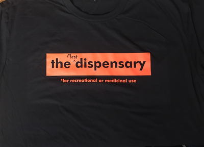 The meat dispensary short sleeve T-Shirt (Unisex)