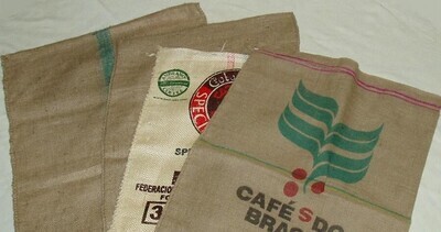 Authentic Burlap Coffee Sacks