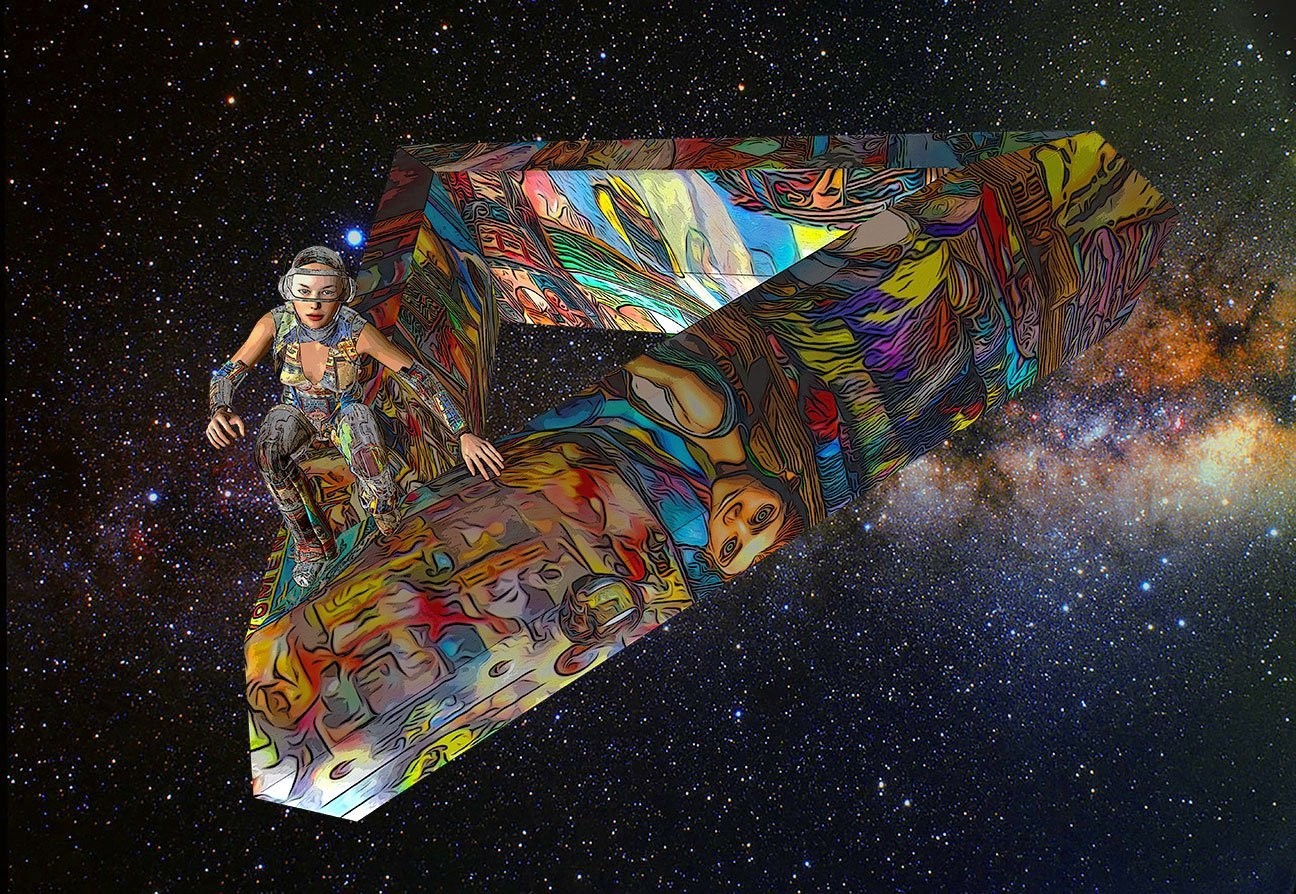 "Triangular Space Travel"
