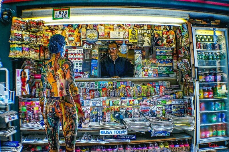 "Times Square Vendor"