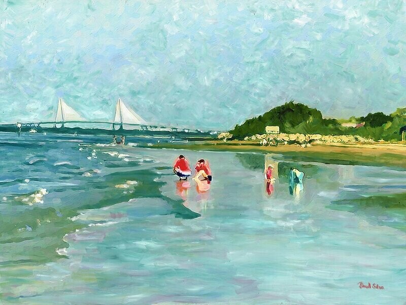 "View of Ravenal From Beach"