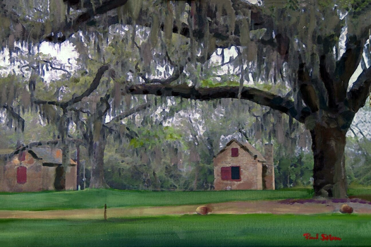 "Boone Hall Slave Quarters"