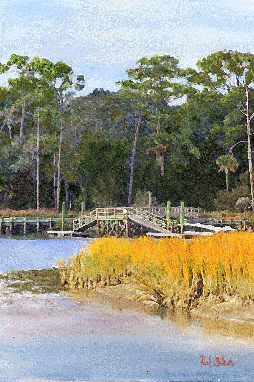 "Kiawah Marsh Dock"