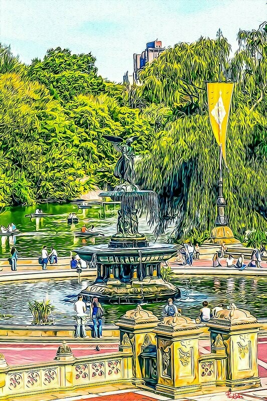 "Central Park Fountain"