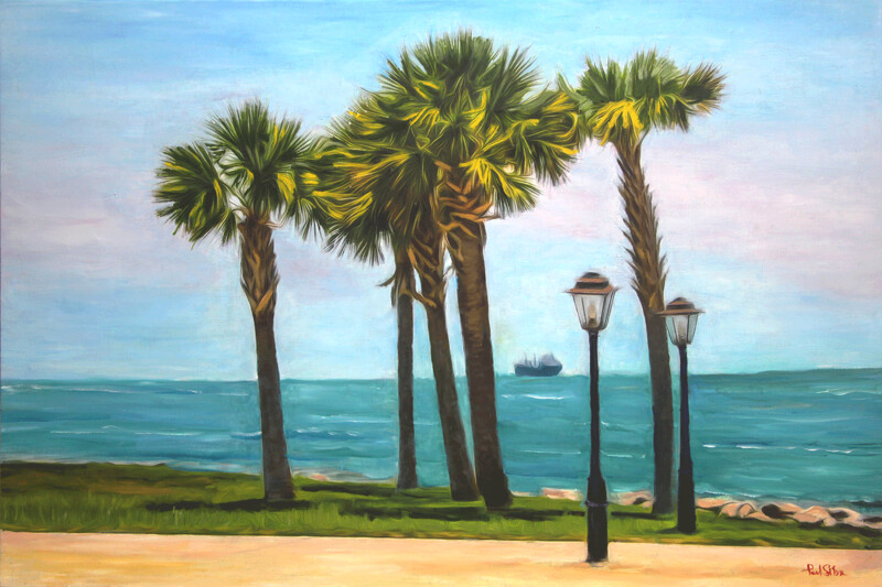 "Charleston Harbor Departure"