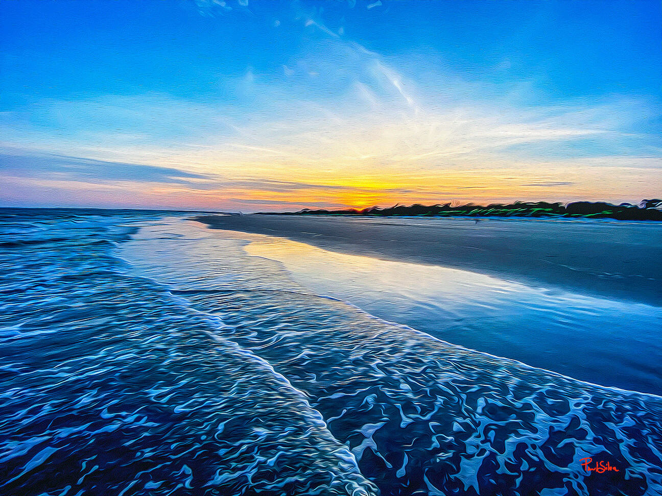 "Beach Sunset"