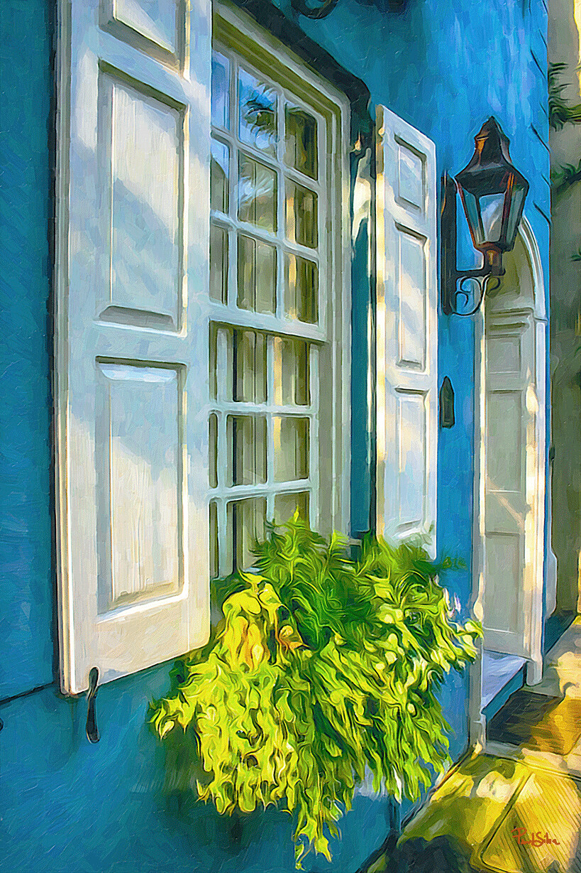 "Charleston Window" LIMITED EDITION