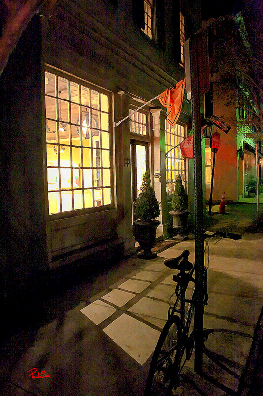 "Church Street Night Bicycle"