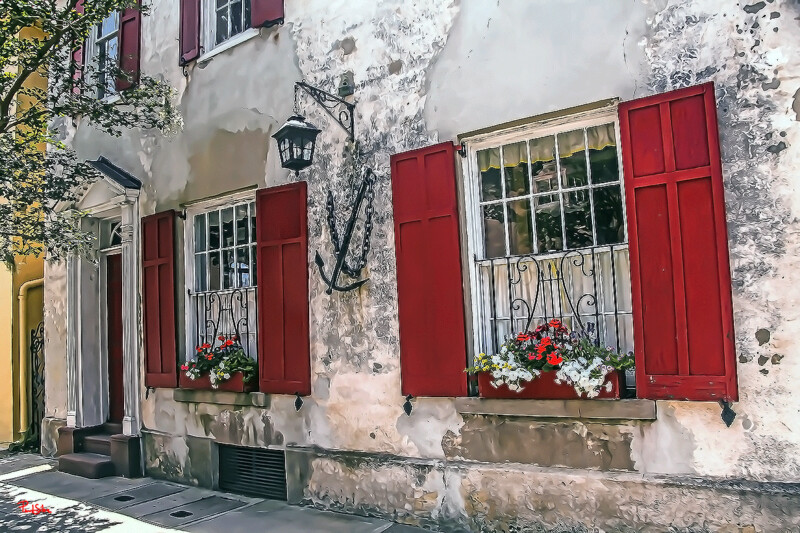 "Charleston Pirate House Horizontal"