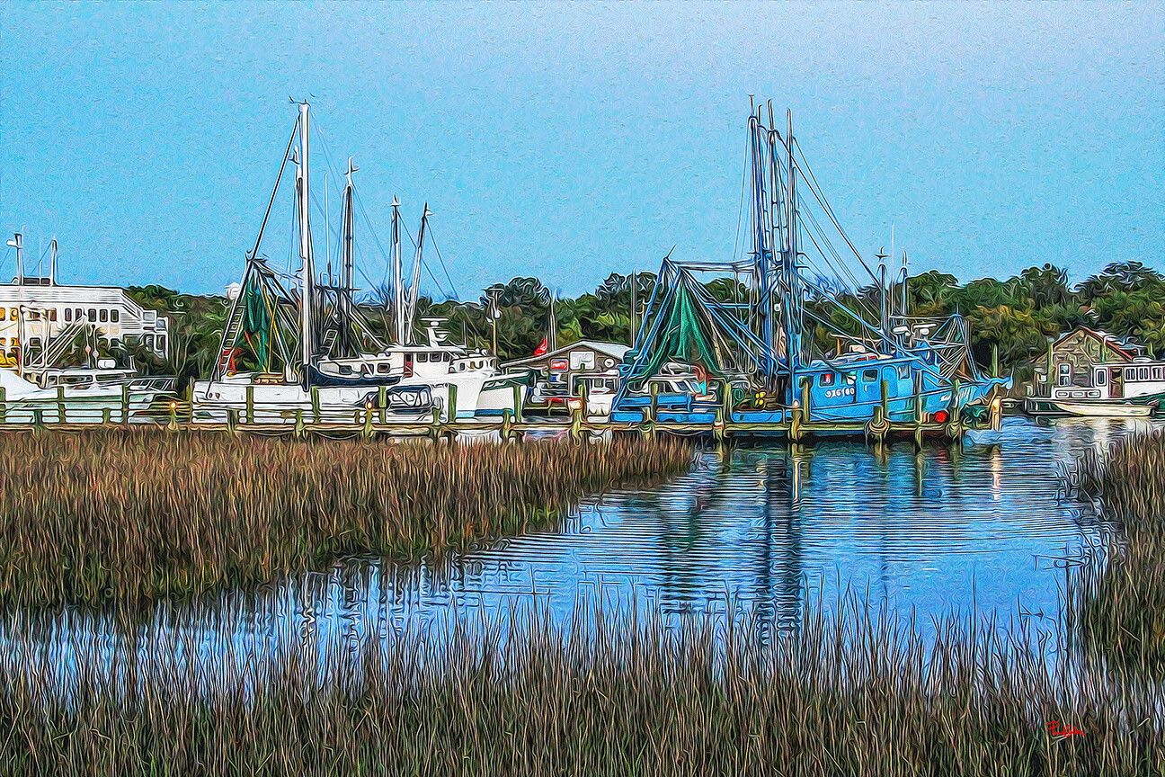"Shem Creek Blue"
