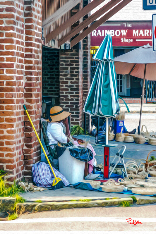 "Rainbow Basket Weaver"