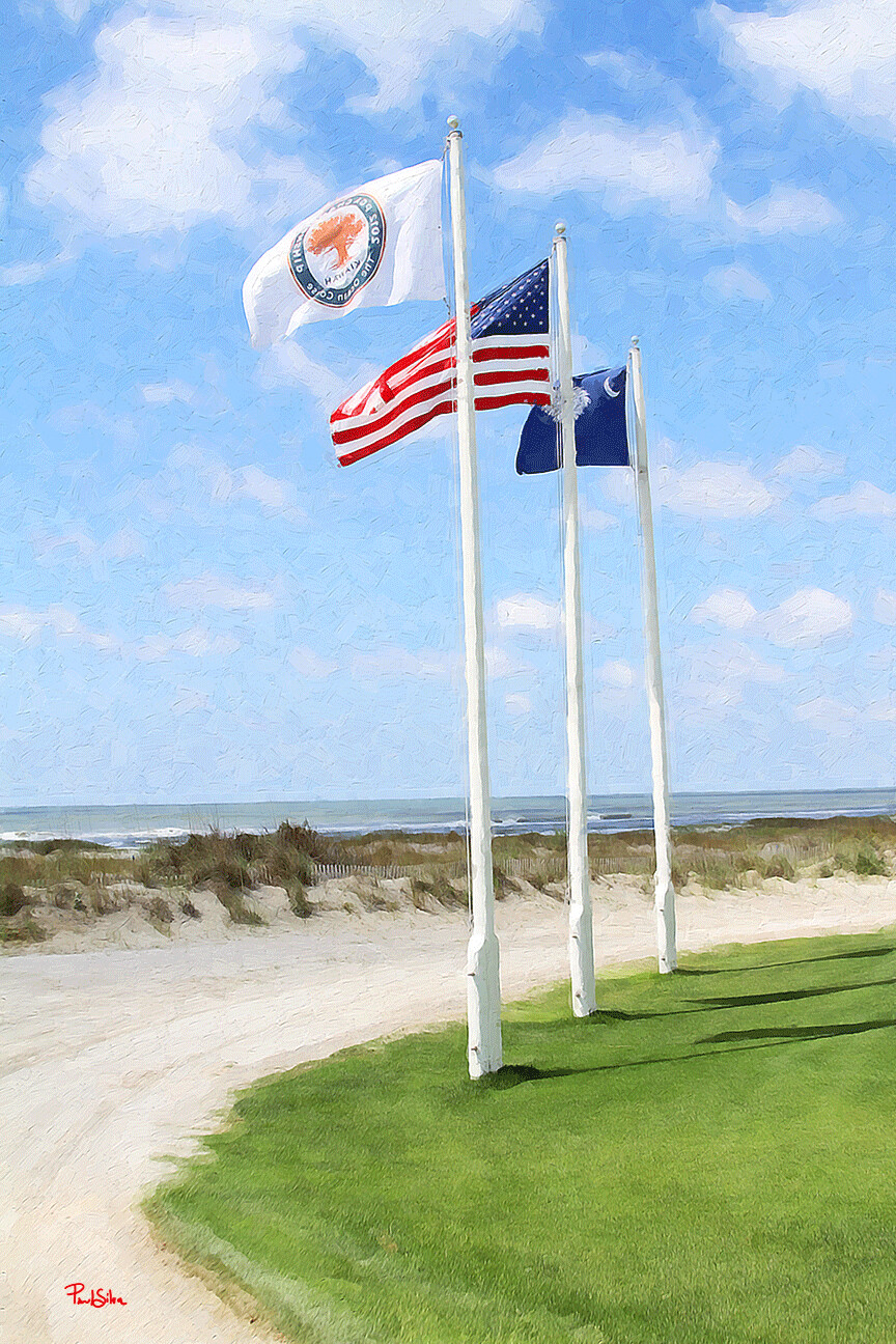 "Kiawah Ocean Course Flags"