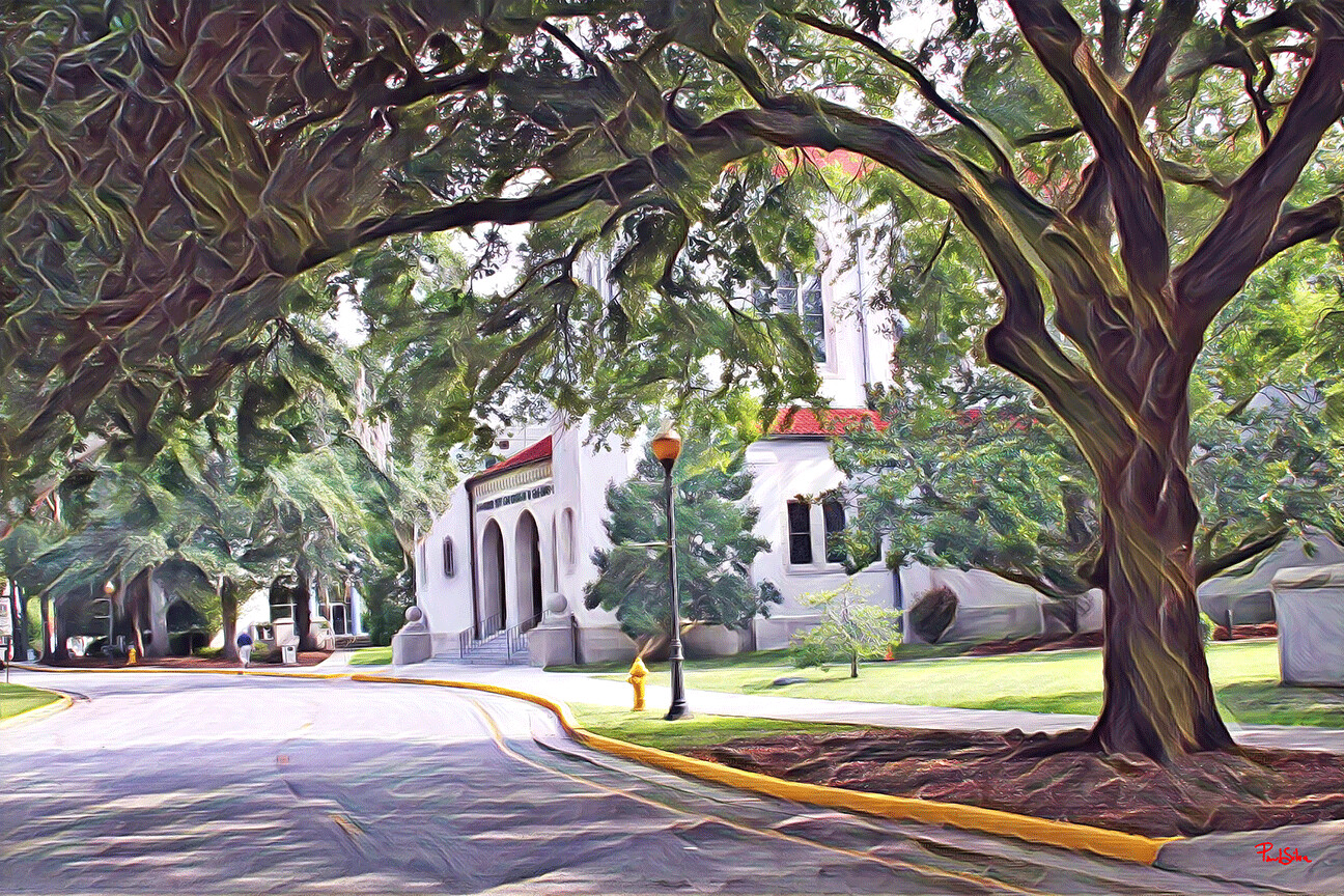 "The Citadel Chapel" Colorful Painter Series