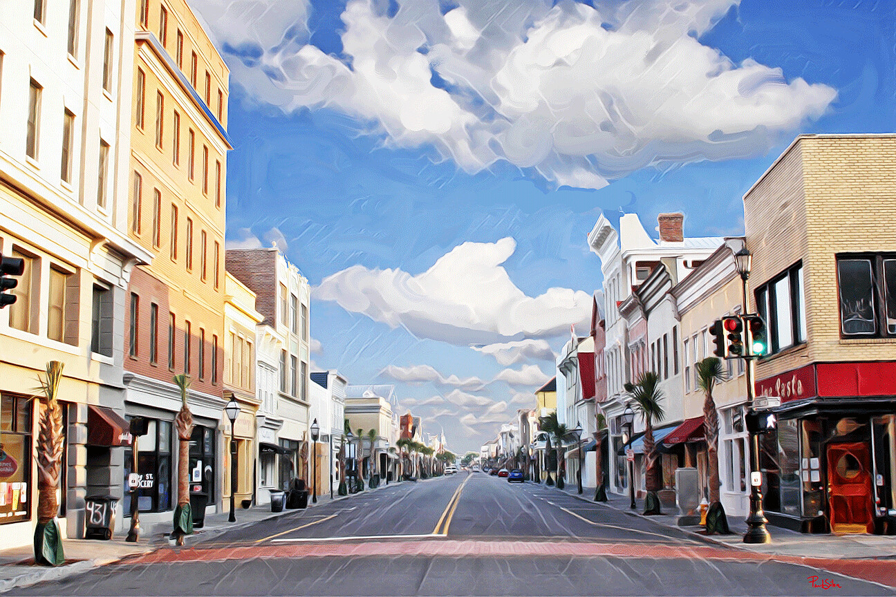"Clouds Over King Street"