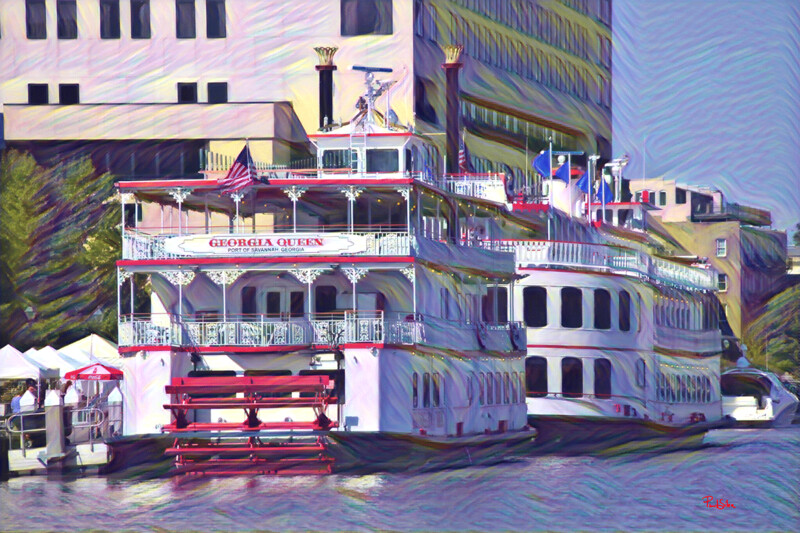 "Georgia Queen" Colorful Painter