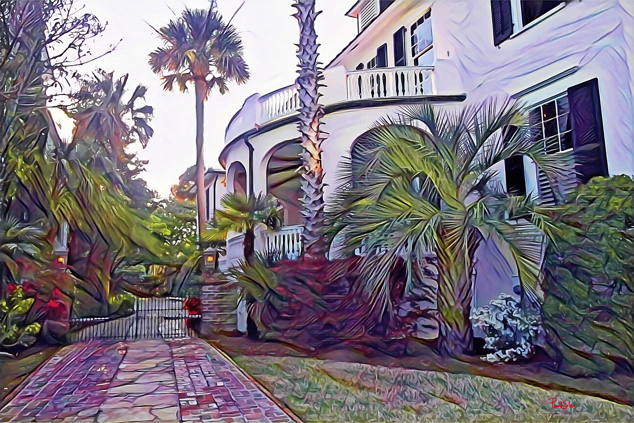 "SOB Driveway" Colorful Painter Series