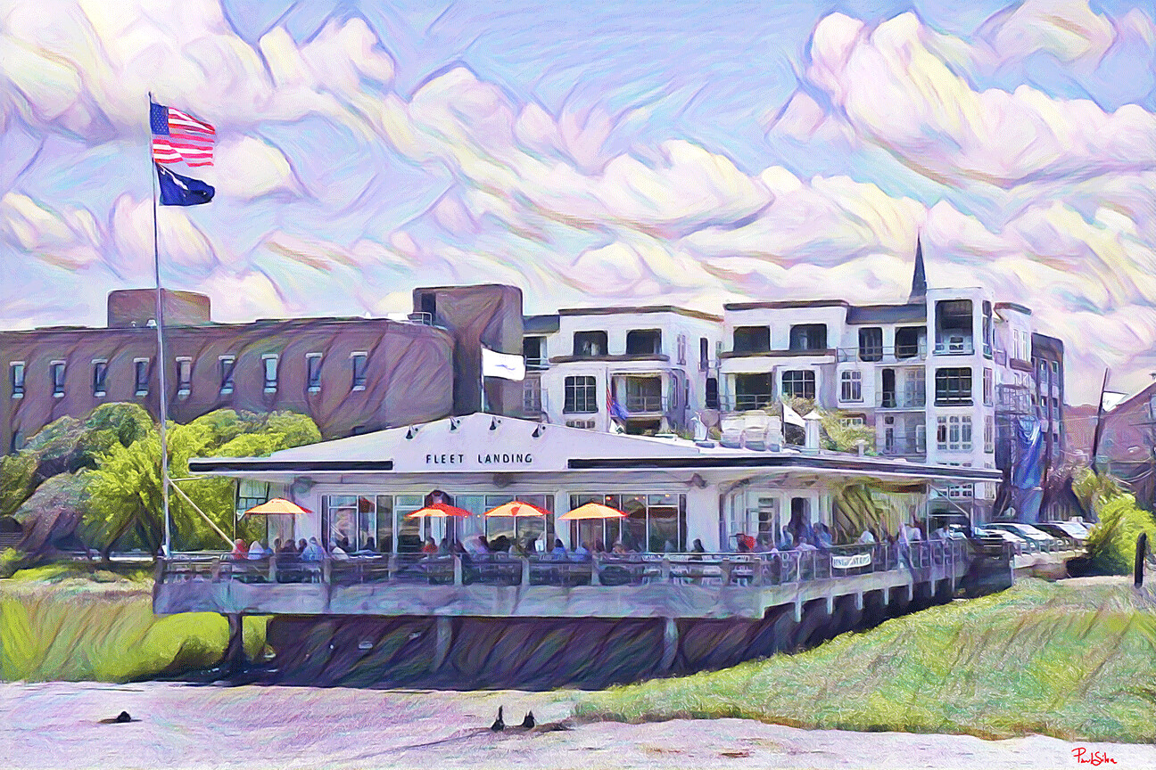 "Fleet Landing" Colorful Painter Series