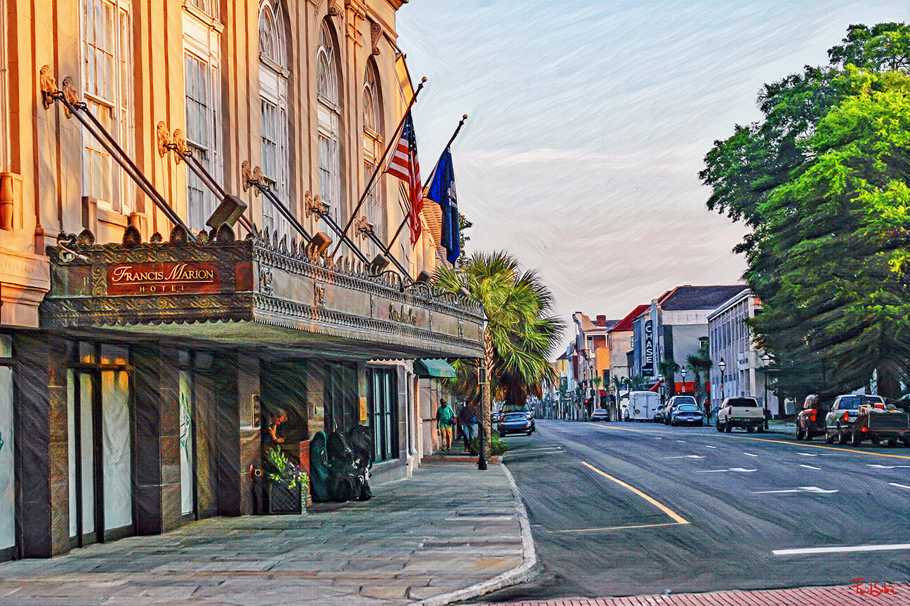 "Francis Marion Morning" Colorful Painter Series