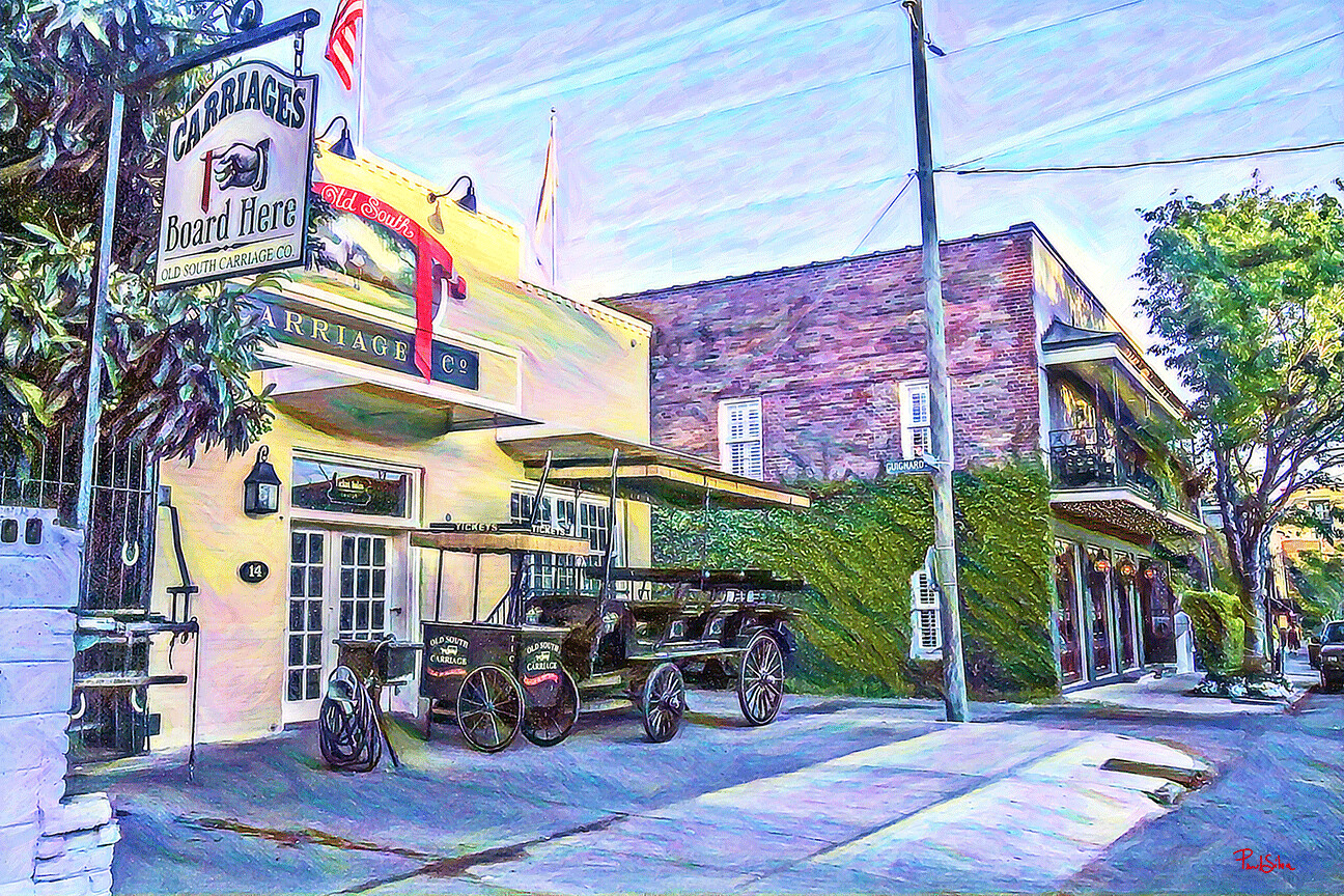"Carriage Company" Colorful Painter Series