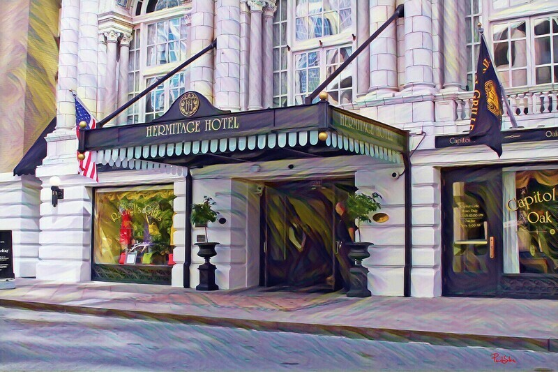 "The Hermitage Nashville" Colorful Painter