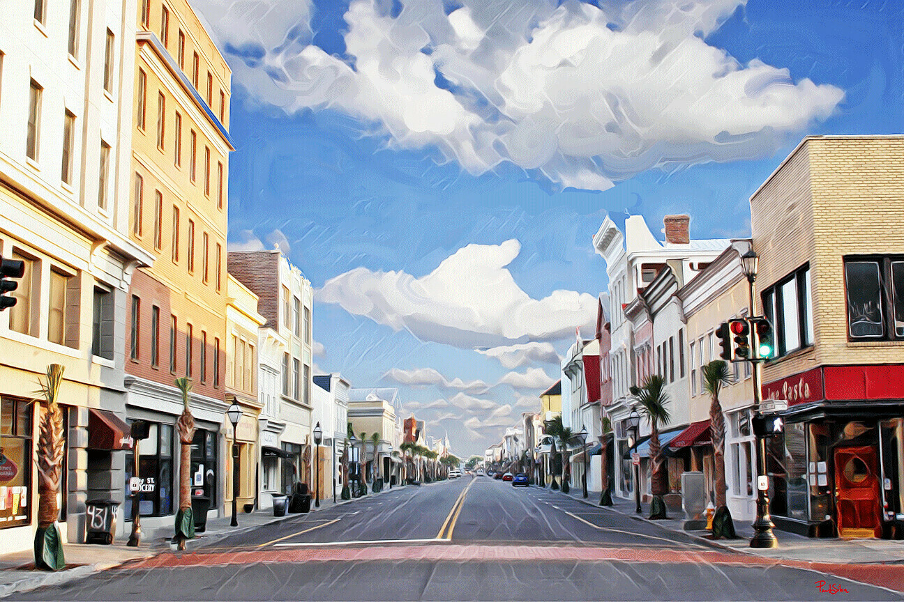 "Clouds Over King Street"