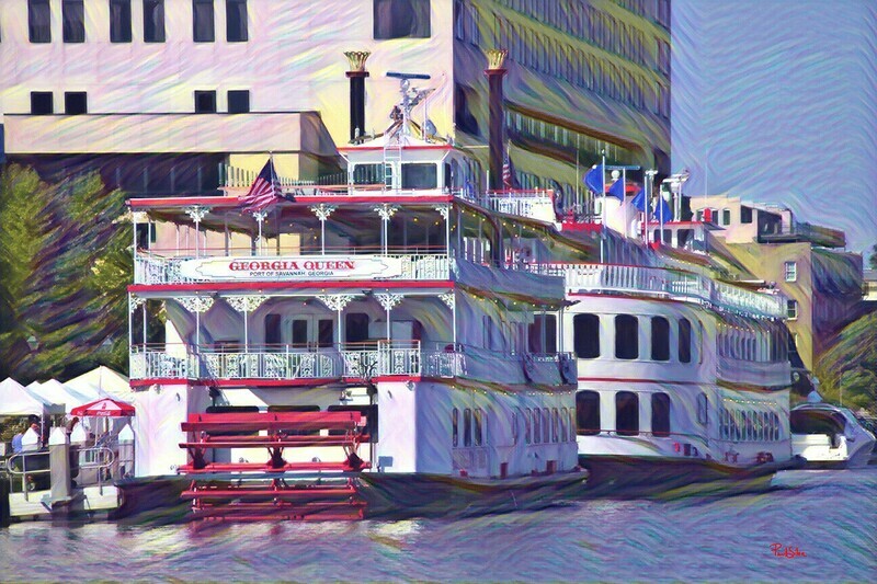 "Georgia Queen" Colorful Painter