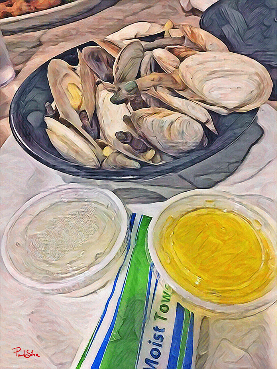 "Steamers" Colorful Painter Series