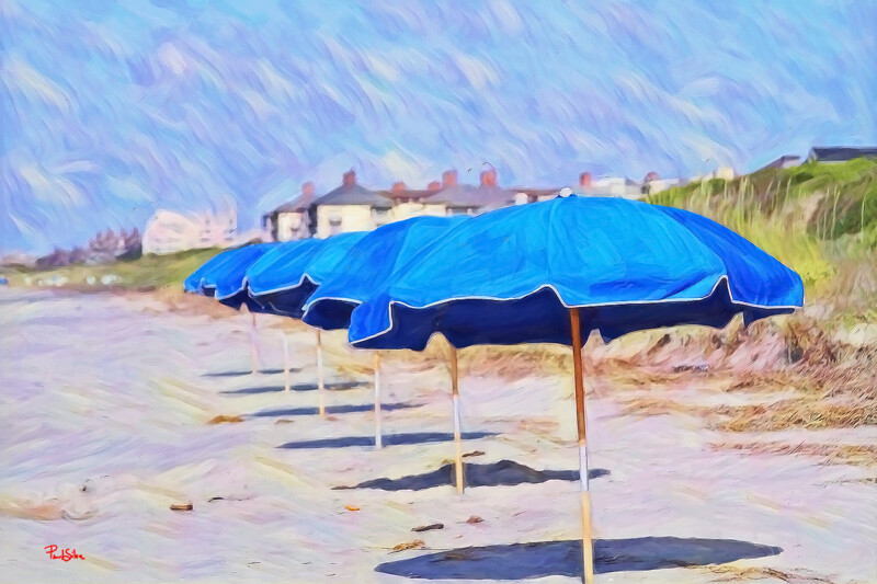 "Beach Umbrella Parade"