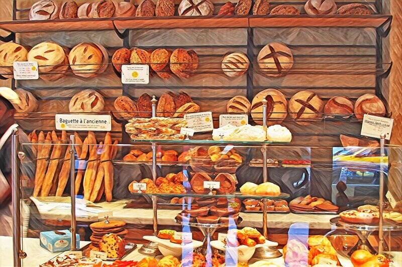 "Our Daily Bread" Colorful Painter Series