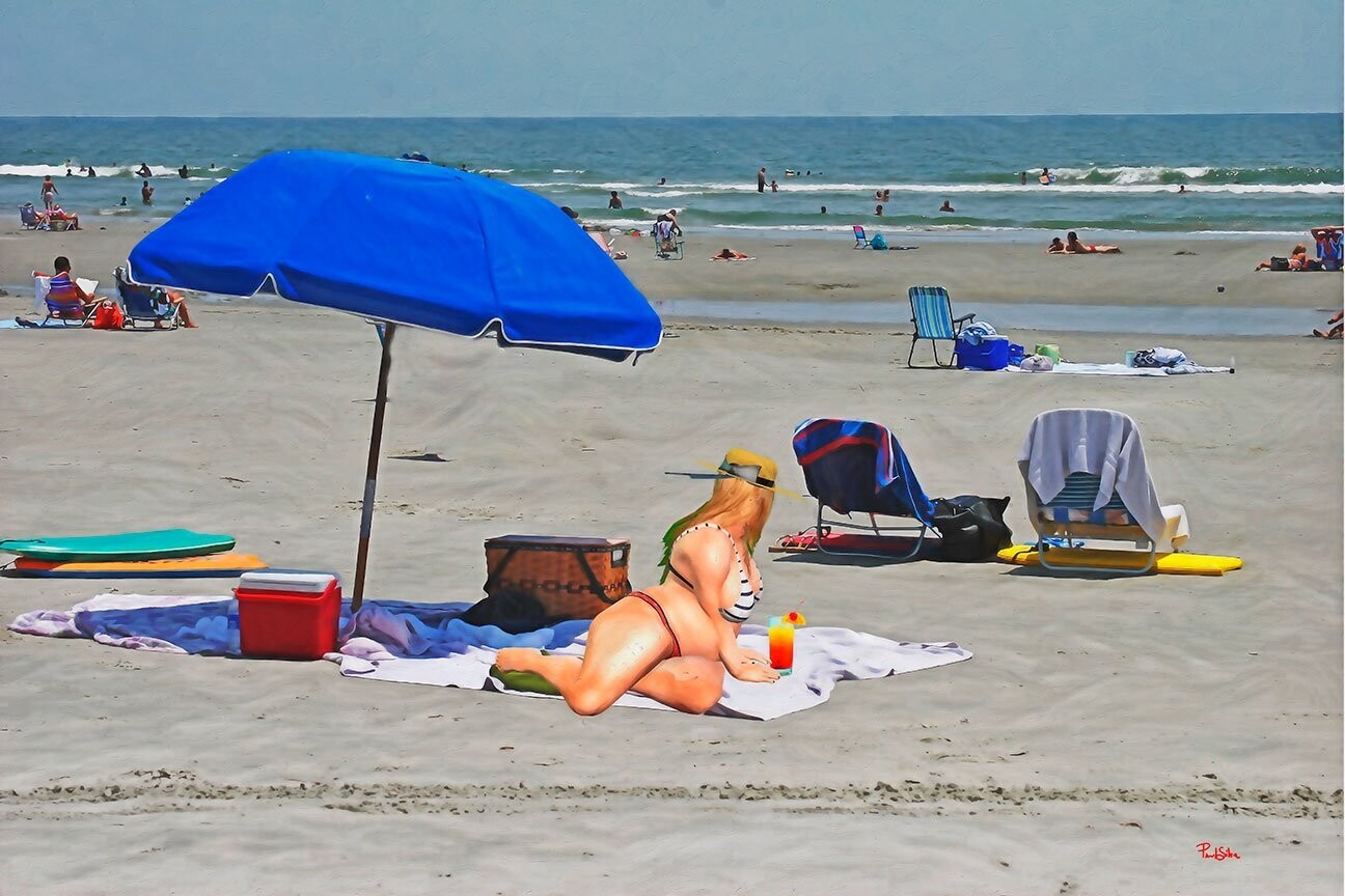 "Beach Life Whimsy"