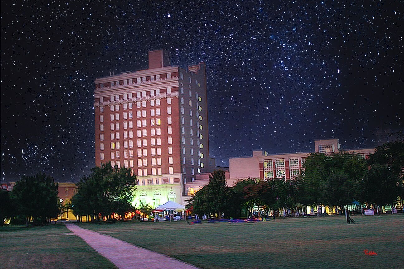 "Marion Square Pre-Dawn"