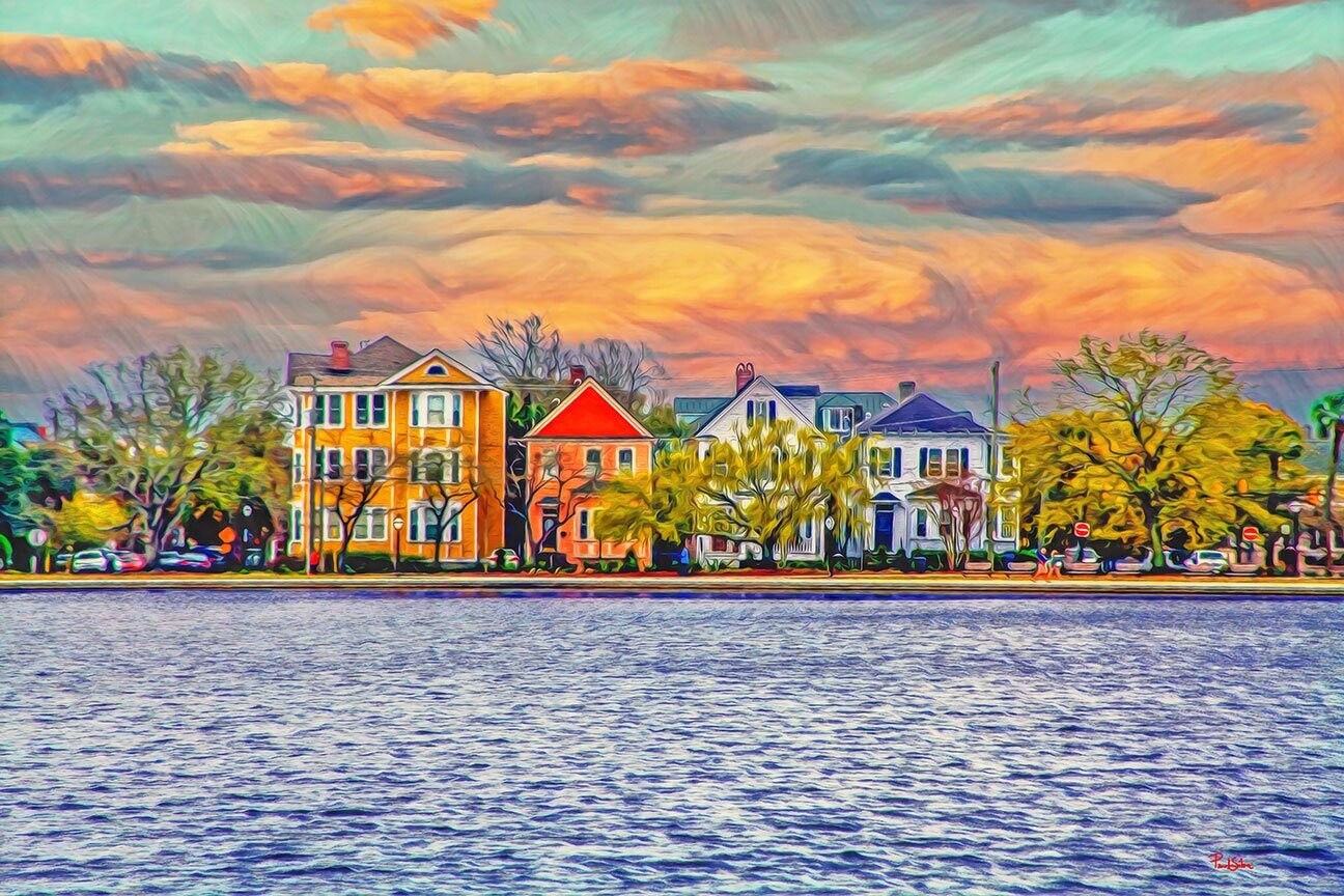 "Colonial Lake Colorful"
