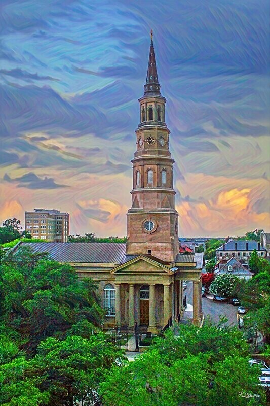"Saint Philips Morning" Colorful Painter Series