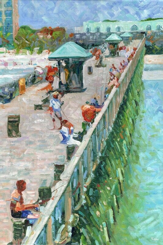 "Folly Fishing Pier"