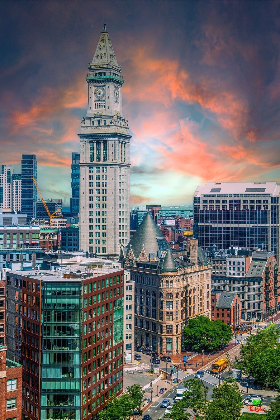 "Custom House Dramatic Sky"