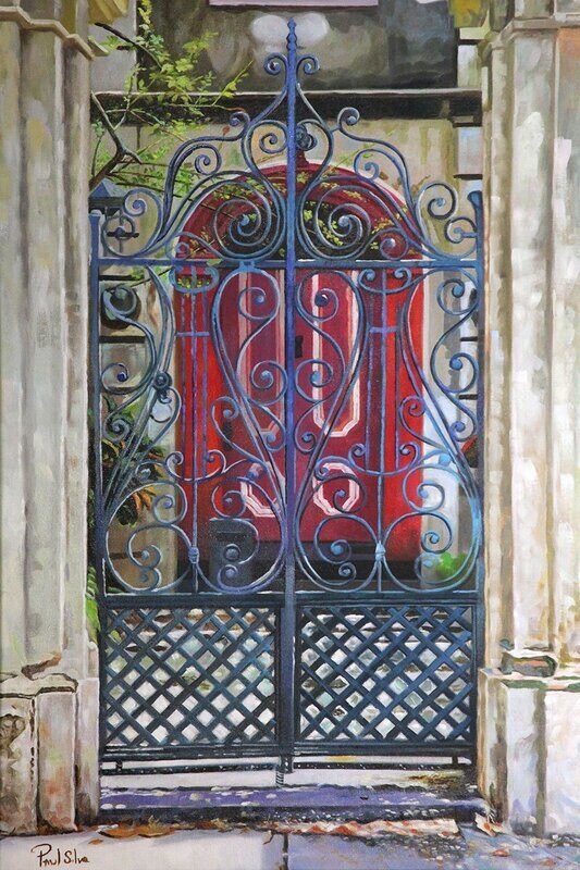 "Red Door- and Gate"