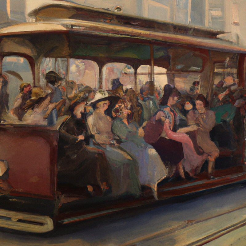 "Frisco Tour" John Sloan Style